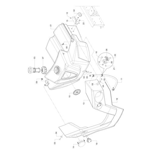 MÓDULO RESERVATÓRIO 300L 1171816 (CONJUNTO COMPLETO) MÓDULO RESERVATÓRIO 300L 1171816 (CONJUNTO COMPLETO)