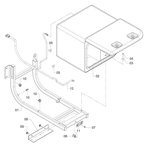 MÓDULO PORTA EPI 1172421 (CONJUNTO COMPLETO) MÓDULO PORTA EPI 1172421 (CONJUNTO COMPLETO)