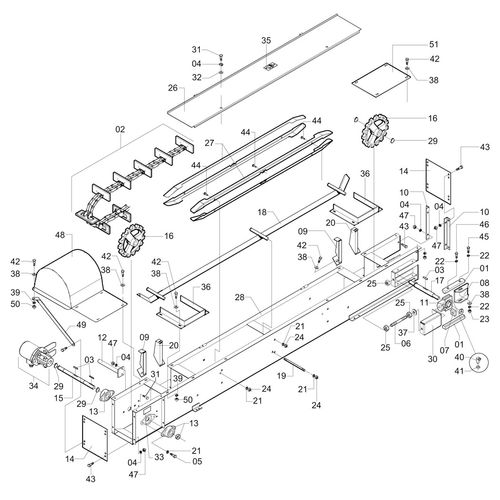 TRANSPORTADOR TRANSVERSAL 1172653 (CONJUNTO COMPLETO)