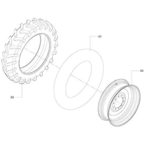 PNEU COMPLETO 13.6/38 - DIR - 1173425 - VERSÃO - SAP-2011/3-  -0
