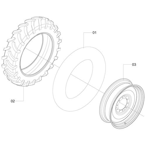 PNEU COMPLETO 13.6/38 - ESQ - 1173427 - VERSÃO - SAP-2011/3-  -0