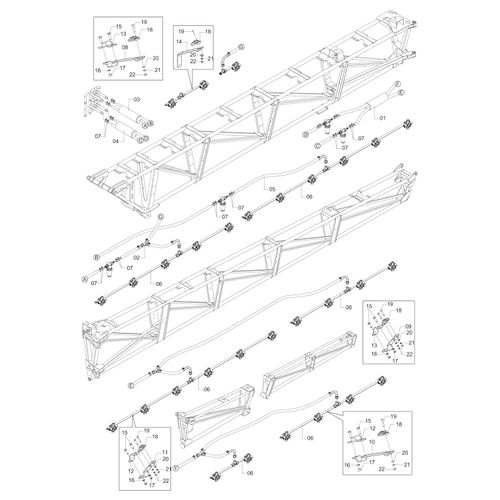 RAMAL ESPAÇ. 50 - 57B AGQ / 28M 1173687 (CONJUNTO COMPLETO) RAMAL ESPAÇ. 50 - 57B AGQ / 28M 1173687 (CONJUNTO COMPLETO)