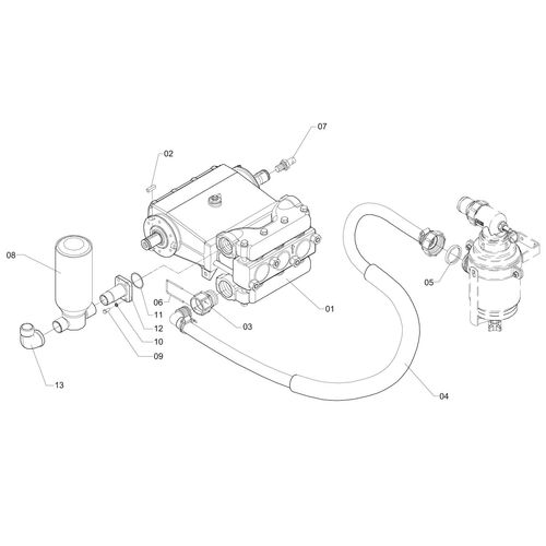 CONJ BOMBA JP150 P/JSC ADV2000 1173894 (CONJUNTO COMPLETO)