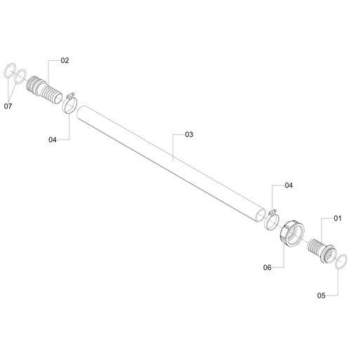 CONJ MANG MANIFOLD À VÁLVULA 5 VIAS 1174118 (CONJUNTO COMPLETO)