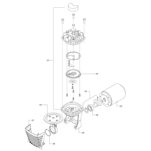 COMPRESSOR DO MASTERMARK 1174833 (CONJUNTO COMPLETO)