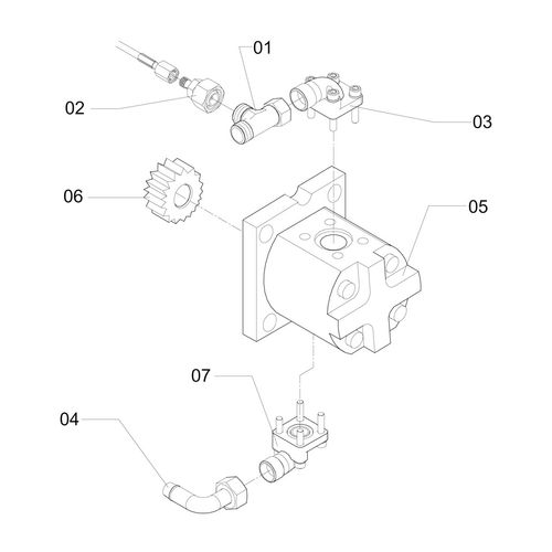 MONTAGEM HIDRÁULICA BOMBA DA DIREÇÃO 1174894 (CONJUNTO COMPLETO) MONTAGEM HIDRÁULICA BOMBA DA DIREÇÃO 1174894 (CONJUNTO COMPLETO)