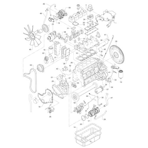 MOTOR DIESEL 4 CIL 139 CV 4BTAA TIER 2 - 1174990 - VERSÃO - SAP-2012/4-01-0