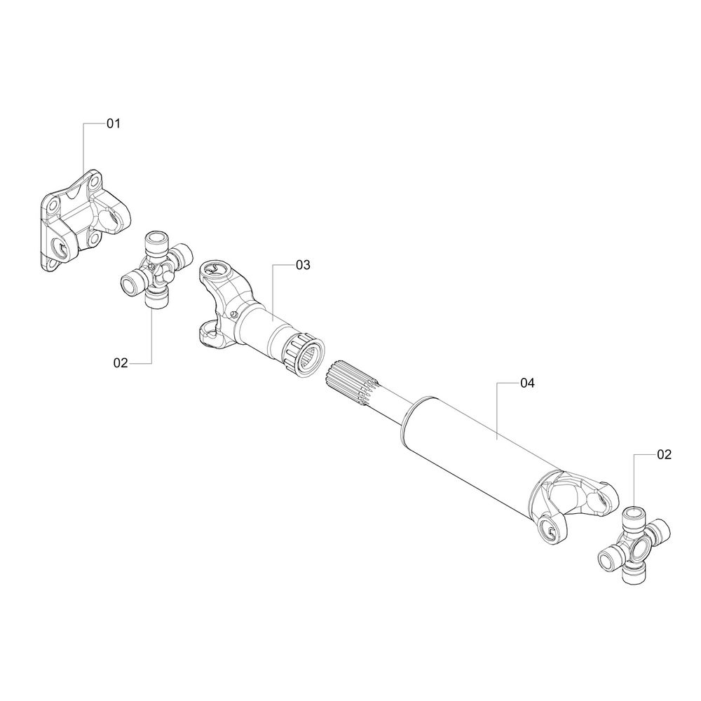 CARDAN FLANGE CRUZETA 520 - 1177055 - VERSÃO - SAP-2012/12- -0 - Jacto  Mobile