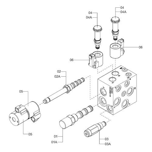 VALVULA HIDRAULICA SMARTRAX RAVEN 1179060 (CONJUNTO COMPLETO) VALVULA HIDRAULICA SMARTRAX RAVEN 1179060 (CONJUNTO COMPLETO)