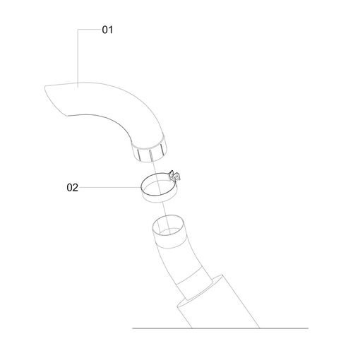 SUBMONTAGEM DA PONTEIRA DO ESCAPE 1180906 (CONJUNTO COMPLETO) SUBMONTAGEM DA PONTEIRA DO ESCAPE 1180906 (CONJUNTO COMPLETO)