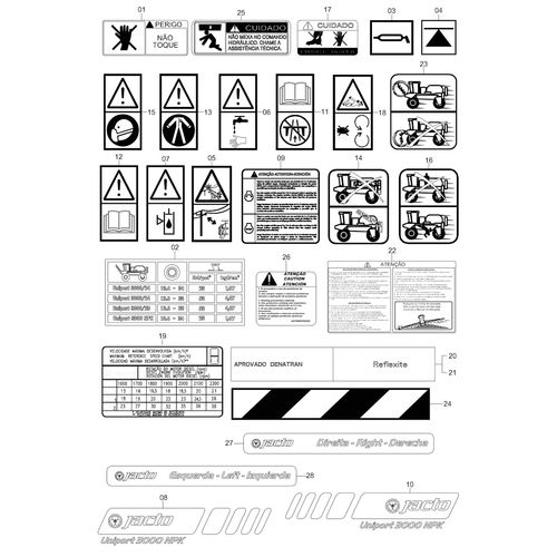 ADESIVOS UP 3000 NPK 4X4 RED PLAN 1180968 (CONJUNTO COMPLETO) ADESIVOS UP 3000 NPK 4X4 RED PLAN 1180968 (CONJUNTO COMPLETO)
