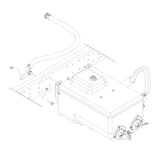 ELEMENTO LIGAÇÃO 1 TRAVA P/MANG Ø1.1/4