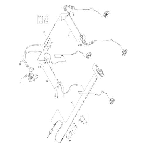 CIRCUITO HIDR. COMPL. OTMIS UP-PLUS 21M 1183845 (CONJUNTO COMPLETO)