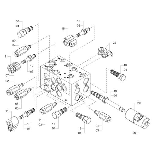 BLOCO PRINCIPAL DE DISTRIBUIÇÃO 1184509 (CONJUNTO COMPLETO) BLOCO PRINCIPAL DE DISTRIBUIÇÃO 1184509 (CONJUNTO COMPLETO)