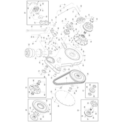 PERNA TRASEIRA ESQUERDA COMPLETA MY2011 1184648 (CONJUNTO COMPLETO) PERNA TRASEIRA ESQUERDA COMPLETA MY2011 1184648 (CONJUNTO COMPLETO)