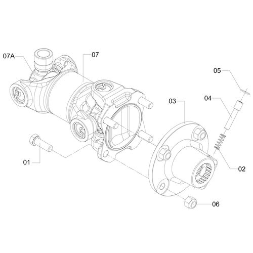 CARDAN DIFERENCIAL-PERNA COMPLETO MY11 - 1185595 - VERSÃO - SAP-2011/1-  -0