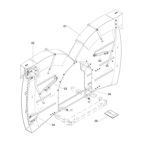 KIT PROLONGADOR (ACIONAM. MANUAL) SP 1186711 (CONJUNTO COMPLETO)