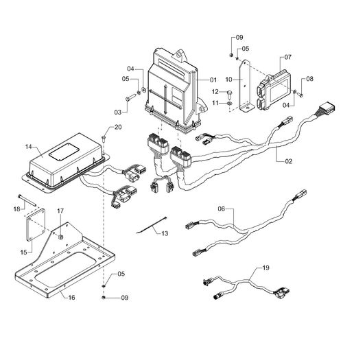 CONJ CONTROLADOR SEÇÕES 8 V OTMIS HIDRO 1187080 (CONJUNTO COMPLETO) CONJ CONTROLADOR SEÇÕES 8 V OTMIS HIDRO 1187080 (CONJUNTO COMPLETO)