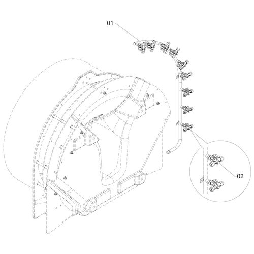RAMAL COMPLETO 09PBD- ESQUERDO 2P 1187838 (CONJUNTO COMPLETO) RAMAL COMPLETO 09PBD- ESQUERDO 2P 1187838 (CONJUNTO COMPLETO)