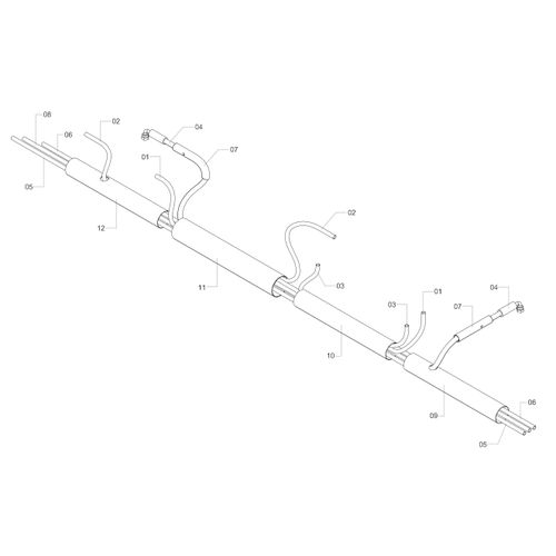 CONJUNTO 2 DE MANGUEIRAS COMANDO MF 6V 1187958 (CONJUNTO COMPLETO) CONJUNTO 2 DE MANGUEIRAS COMANDO MF 6V 1187958 (CONJUNTO COMPLETO)