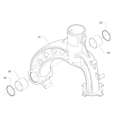 SUPORTE CENTRAL SUSPENSÃO ESQ - PRENSADO 1188845 (CONJUNTO COMPLETO) SUPORTE CENTRAL SUSPENSÃO ESQ - PRENSADO 1188845 (CONJUNTO COMPLETO)