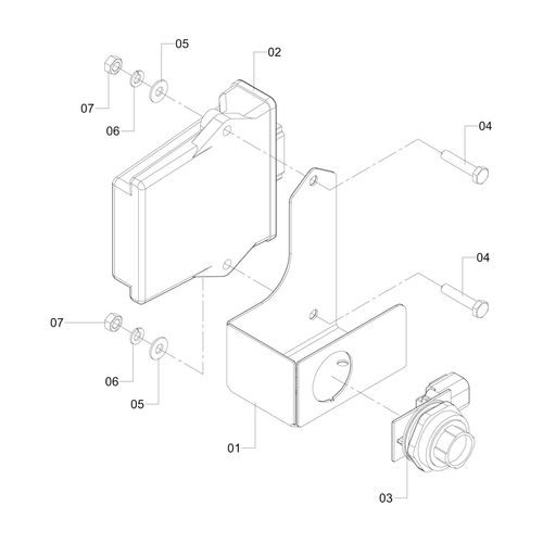 MONTAGEM MÓDULO COLETOR DE DADOS 1189216 (CONJUNTO COMPLETO) MONTAGEM MÓDULO COLETOR DE DADOS 1189216 (CONJUNTO COMPLETO)