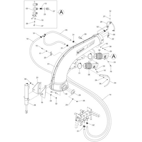 SUBMONTAGEM DO DUTO - CH NORMAL 1189293 (CONJUNTO COMPLETO) SUBMONTAGEM DO DUTO - CH NORMAL 1189293 (CONJUNTO COMPLETO)