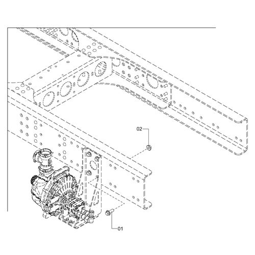ELEMENTO LIGAÇÃO 4PARAF M16X40 + PORCAS - 1189886 - VERSÃO - 2015/7-F -0