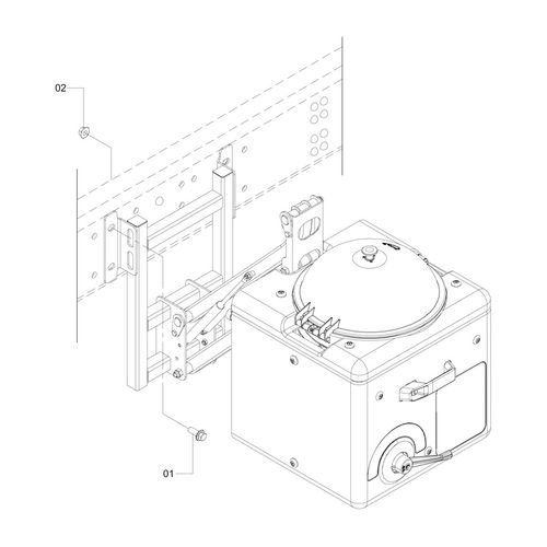 ELEMENTO LIGAÇÃO 4PARAF M16X40 + PORCAS - 1189886 - VERSÃO - SAP-2011/3-  -0