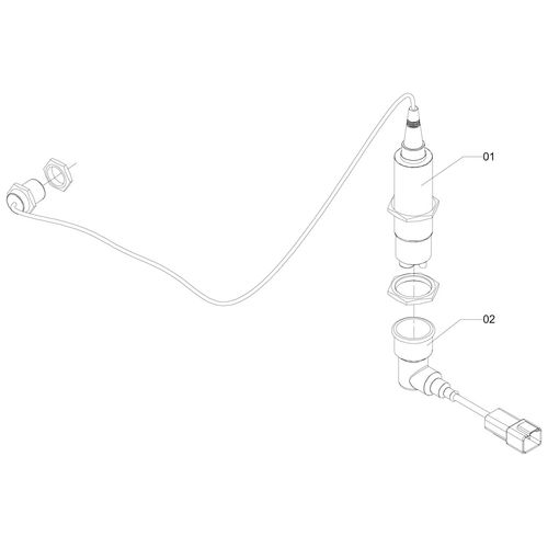 SENSOR ULTRA-SOM-30GM - COMPLETO - 1190083 - VERSÃO - SAP-2012/1-  -0