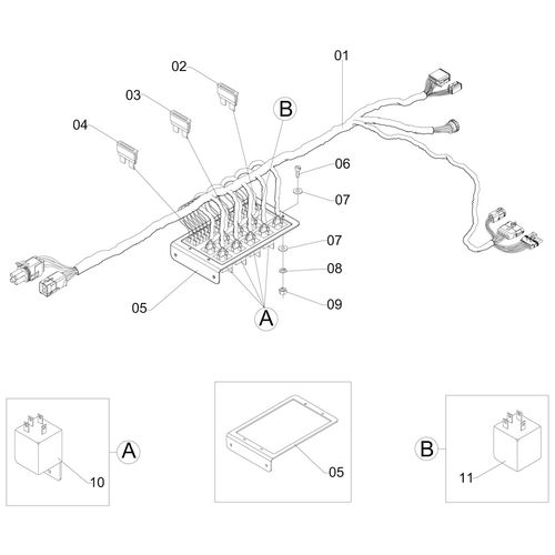 CAIXA DE FUSÍVEL SUPERIOR - 1190892 - VERSÃO - SAP-2011/9-  -0