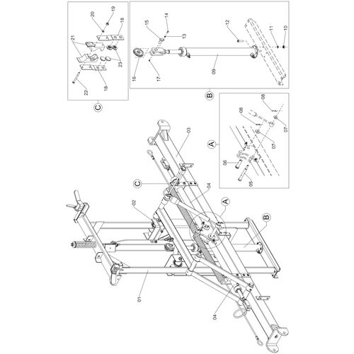 SUBMONTAGEM DO MASTRO DA CN-800 CHT - 1191592 - VERSÃO - SAP-2011/3-  -0