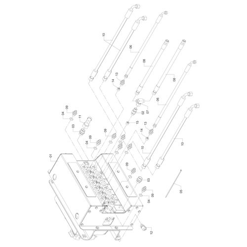 COMANDO HIDRAULICO COMPLETO - STAR 24 - 1191960 - VERSÃO - SAP-2012/11-01-0