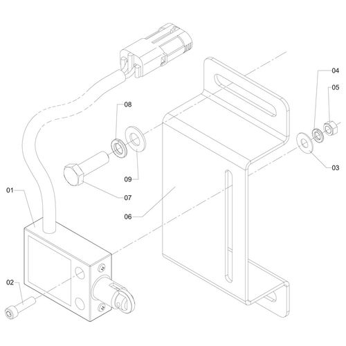 MONTAGEM FIM CURSO ESQUERDO 1192999 (CONJUNTO COMPLETO) MONTAGEM FIM CURSO ESQUERDO 1192999 (CONJUNTO COMPLETO)