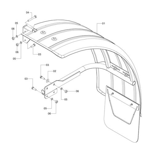 PÁRA-LAMA TRASEIRO ESQUERDO COMPLETO - 1193496 - VERSÃO - SAP-2014/3-  -0