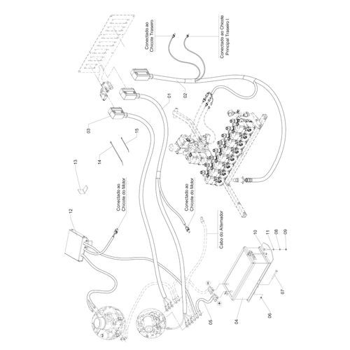 CIRC ELET UNIPORT STAR 28M 1193792 (CONJUNTO COMPLETO) CIRC ELET UNIPORT STAR 28M 1193792 (CONJUNTO COMPLETO)