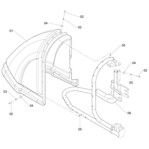 ABRE-LINHAS TRASEIRO ESQUERDO 1193948 (CONJUNTO COMPLETO) ABRE-LINHAS TRASEIRO ESQUERDO 1193948 (CONJUNTO COMPLETO)
