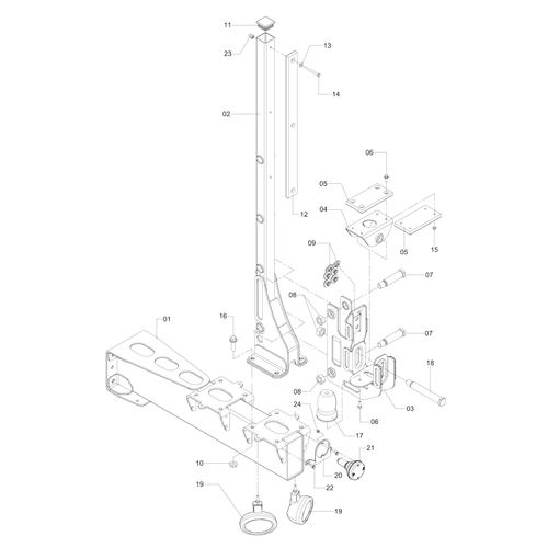 Módulo apoio da barra com amortecimento - 1193970 - VERSÃO - SAP-2011/7-  -0