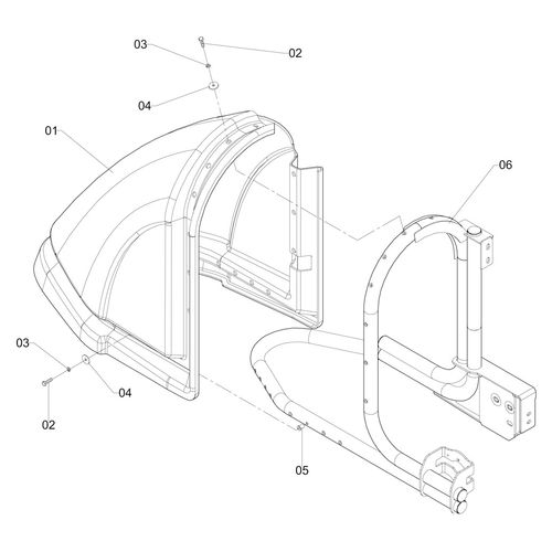 ABRE-LINHAS DIANTEIRO ESQUERDO 1194042 (CONJUNTO COMPLETO) ABRE-LINHAS DIANTEIRO ESQUERDO 1194042 (CONJUNTO COMPLETO)