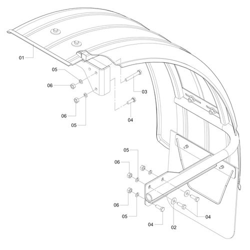 PARA-LAMA TRASEIRO DIREITO COMPLETO - 1194570 - VERSÃO - SAP-2014/3-  -0