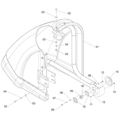 ABRE-LINHAS TRASEIRO - DIREITO COMPLETO 1194635 (CONJUNTO COMPLETO) ABRE-LINHAS TRASEIRO - DIREITO COMPLETO 1194635 (CONJUNTO COMPLETO)