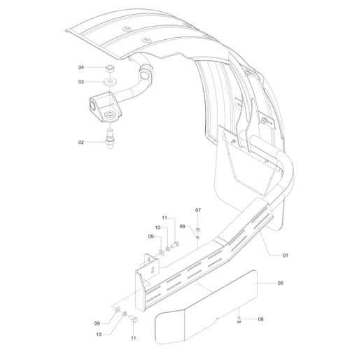 PARA-LAMA DIANTEIRO DIREITO COMPLETO 1194690 (CONJUNTO COMPLETO) PARA-LAMA DIANTEIRO DIREITO COMPLETO 1194690 (CONJUNTO COMPLETO)
