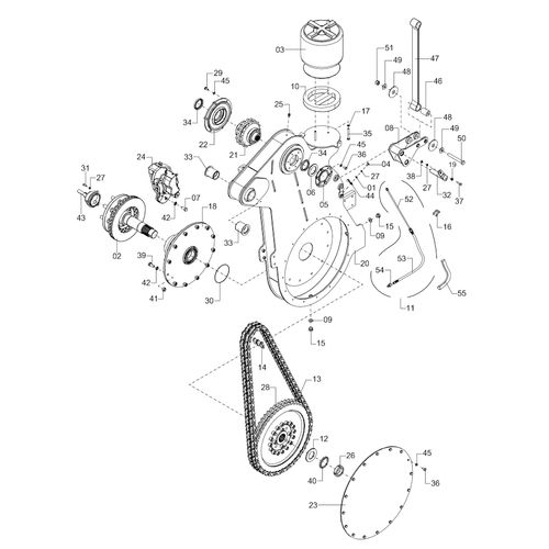 Perna traseira direita - completa /28 - 1194782 - VERSÃO - SAP-2011/9-  -0