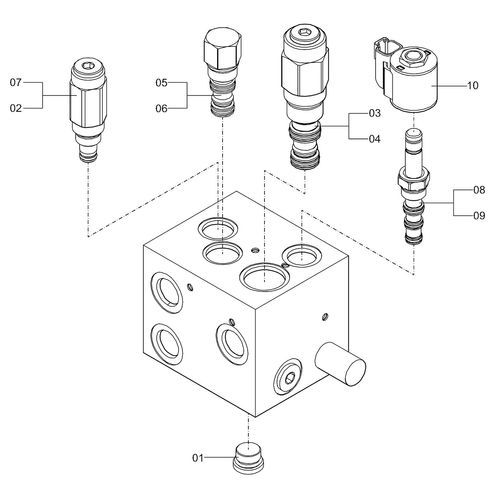 BLOCO DA BOMBA CENTRÍFUGA 1195526 (CONJUNTO COMPLETO) BLOCO DA BOMBA CENTRÍFUGA 1195526 (CONJUNTO COMPLETO)