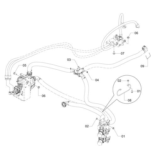 ELEMENTO LIGAÇÃO BOMBA CENTRIFUGA - 1196514 - VERSÃO - 2013/2-  -0