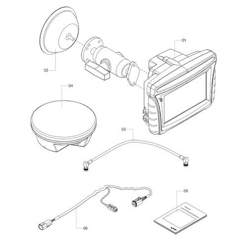 KIT BARRA DE LUZ CFX 750 1197345 (CONJUNTO COMPLETO)