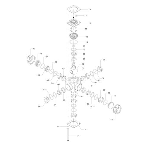 VALVULA 5 VIAS STAR 28 1197409 (CONJUNTO COMPLETO) VALVULA 5 VIAS STAR 28 1197409 (CONJUNTO COMPLETO)