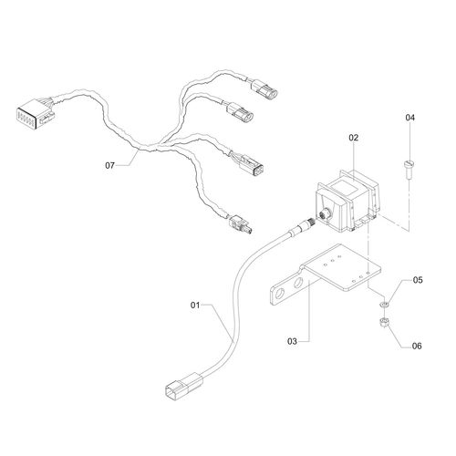 KIT PILOTO HIDRAULICO CFX-750 TR - STAR - 1197624 - VERSÃO - SAP-2014/8-01-0