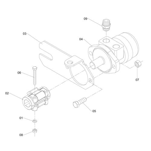 MONTAGEM MOTOR HIDRÁULICO TUBO DESCARGA 1197686 (CONJUNTO COMPLETO) MONTAGEM MOTOR HIDRÁULICO TUBO DESCARGA 1197686 (CONJUNTO COMPLETO)
