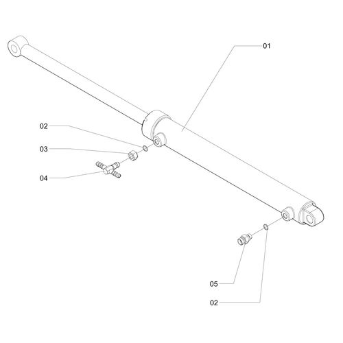 CILINDRO HIDRAULICO LEVANTE COMPLETO 1197711 (CONJUNTO COMPLETO) CILINDRO HIDRAULICO LEVANTE COMPLETO 1197711 (CONJUNTO COMPLETO)